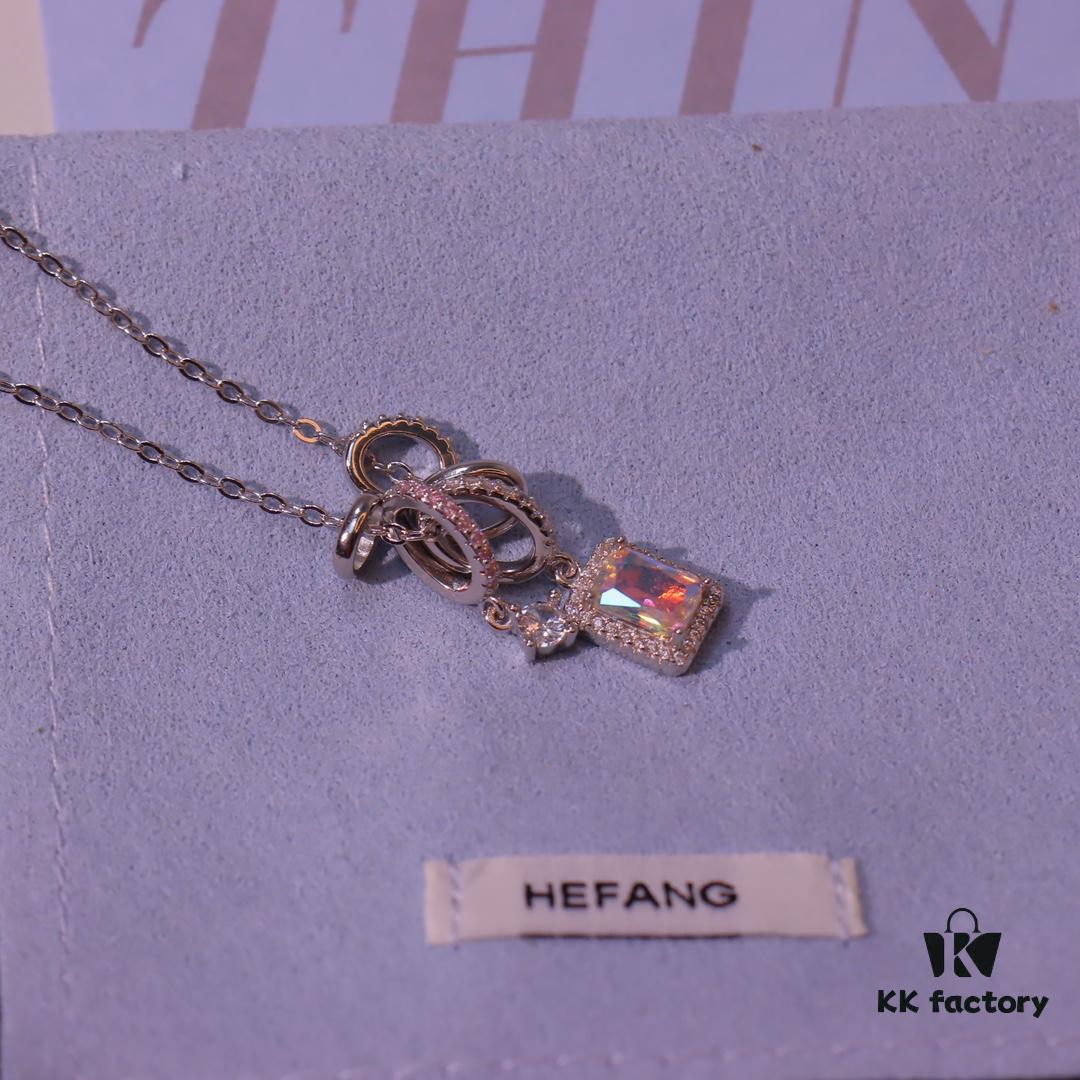 692fdee099f2d84055c8b6b3 He Fang Jewelry New Arrival Aurora Small Ice Sugar Necklace