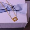 692fdeec99f2d84055c8b6c2 He Fang Jewelry Handmade Woven Necklace and Stud Earrings