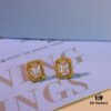 692fdf1e99f2d84055c8b6f7 He Fang Jewelry Hand-Tied Woven Stud Earrings