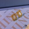 692fdf2199f2d84055c8b6f9 He Fang Jewelry Hand-Tied Woven Stud Earrings