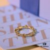 Hexagon New Mini Lustrous Ring