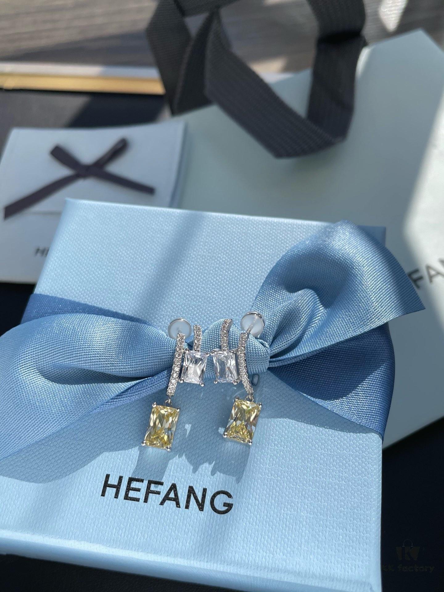 692fdf7d99f2d84055c8b75b He Fang Aurora Glow Cube Series - Lucky Aurora S925 Silver Earrings