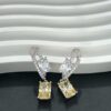 692fdf7f99f2d84055c8b75e He Fang Aurora Glow Cube Series - Lucky Aurora S925 Silver Earrings