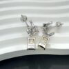 692fdf8199f2d84055c8b760 He Fang Aurora Glow Cube Series - Lucky Aurora S925 Silver Earrings