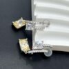 692fdf8299f2d84055c8b762 He Fang Aurora Glow Cube Series - Lucky Aurora S925 Silver Earrings