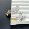 692fdf8399f2d84055c8b764 He Fang Aurora Glow Cube Series - Lucky Aurora S925 Silver Earrings
