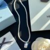 692fdf9699f2d84055c8b778 He Fang Lucky Aurora Glow Sugar Cube Series S925 Silver Necklace
