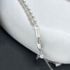 692fdf9c99f2d84055c8b783 He Fang Lucky Aurora Glow Sugar Cube Series S925 Silver Necklace