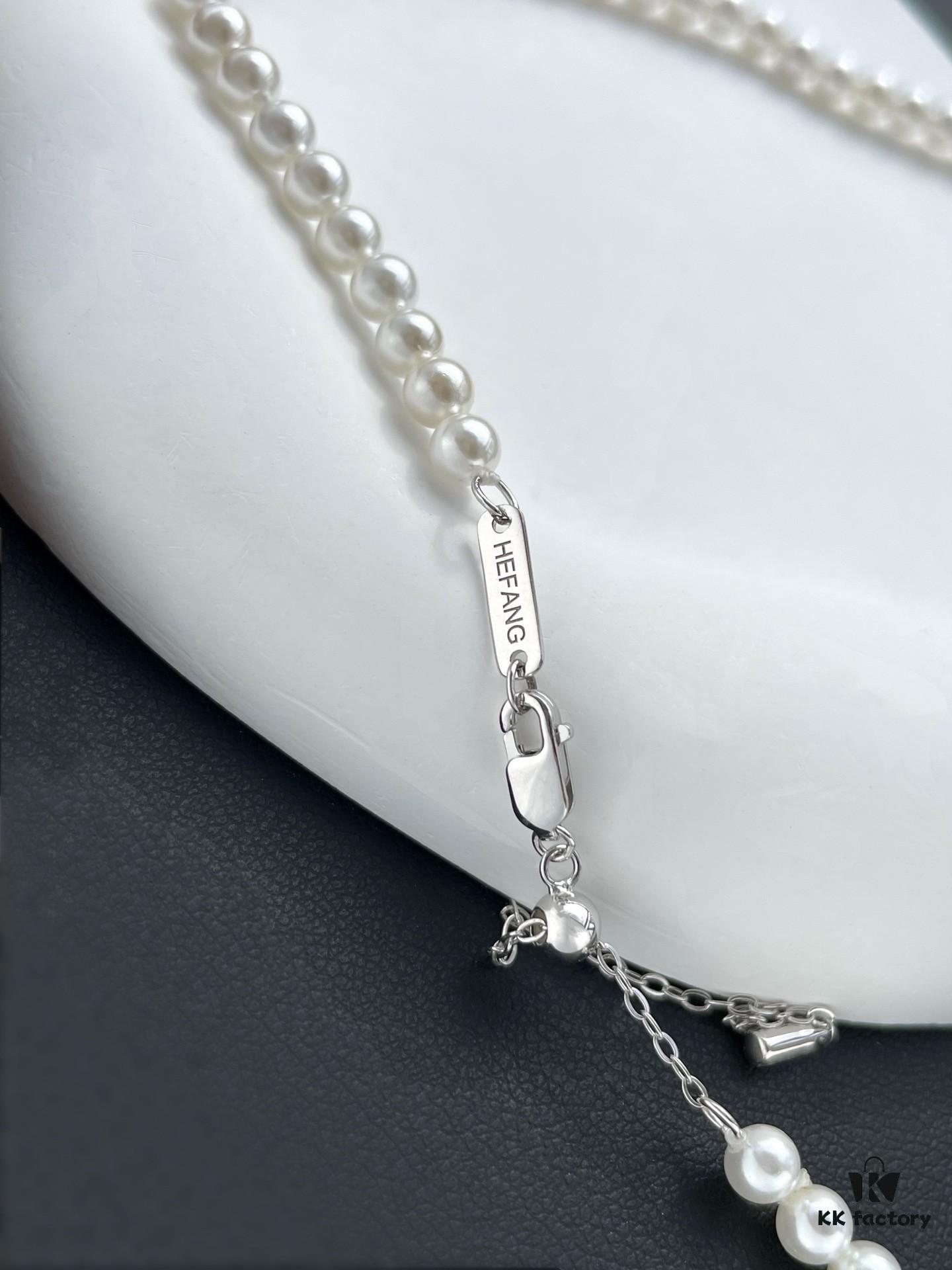 692fdf9c99f2d84055c8b783 He Fang Lucky Aurora Glow Sugar Cube Series S925 Silver Necklace