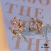 692fdfaa99f2d84055c8b79b Hefang New Vacation Cube Woven Gold-Plated Stud Earrings
