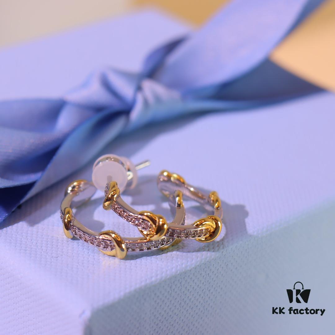692fdfb099f2d84055c8b7a4 Hexagon New Arrival Heart Knot Stud Earrings, Luxury High-End Style