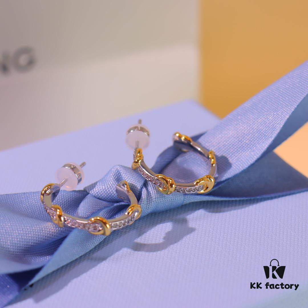 692fdfb099f2d84055c8b7a6 Hexagon New Arrival Heart Knot Stud Earrings, Luxury High-End Style