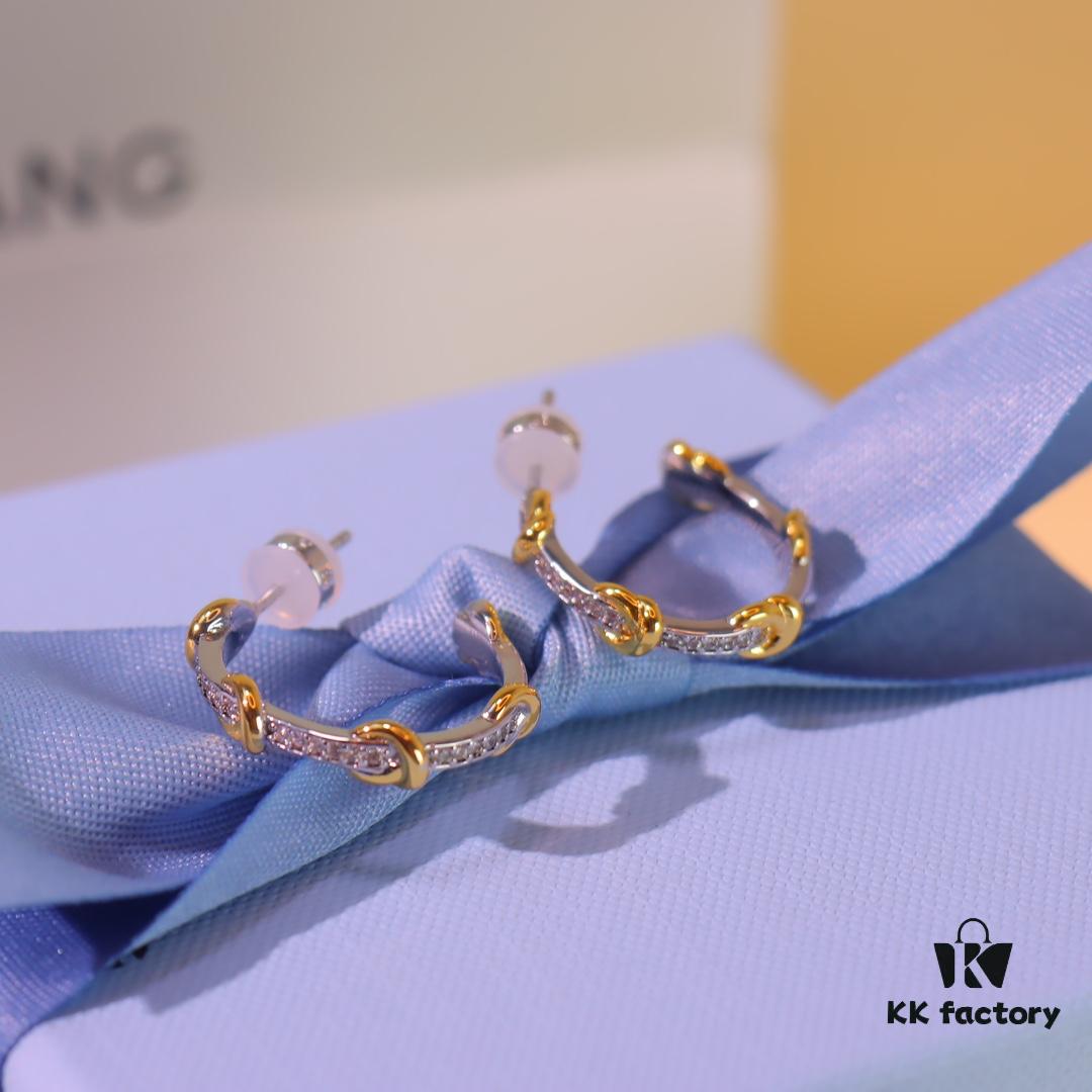692fdfb099f2d84055c8b7a7 Hexagon New Arrival Heart Knot Stud Earrings, Luxury High-End Style