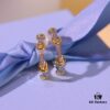 692fdfb199f2d84055c8b7a8 Hexagon New Arrival Heart Knot Stud Earrings, Luxury High-End Style