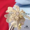HEFANG Jewelry Blossom Rose Earrings