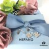 692fdfc599f2d84055c8b7ca HEFANG Jewelry Gleaming Freesia Earrings