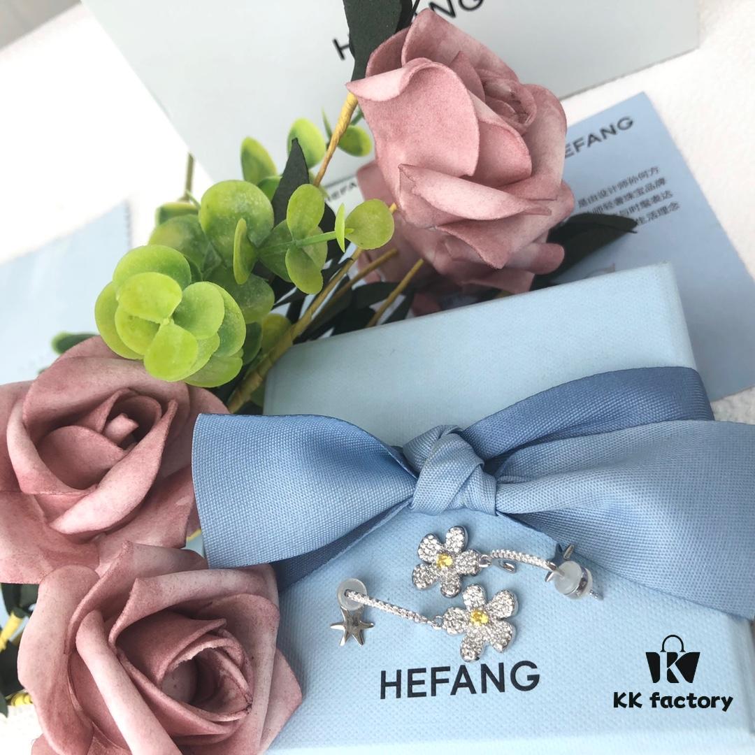 692fdfc599f2d84055c8b7cc HEFANG Jewelry Gleaming Freesia Earrings