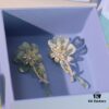 692fdfed99f2d84055c8b816 HEFANG Blooming Rose Earrings