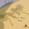 692fdfee99f2d84055c8b81a HEFANG Blooming Rose Earrings