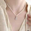 Gentle and Soft He Fang Necklace