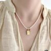 Gentle and Soft He Fang Necklace