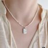 Gentle and Soft He Fang Necklace