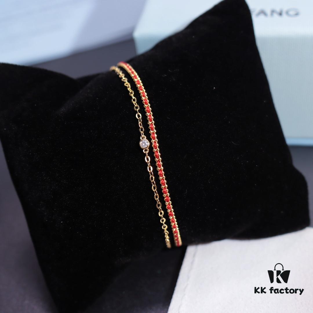 692fe01a99f2d84055c8b865 HEFANG He Fang Braided Red String Double-Layer Bracelet, Minimalist Design, New Year, Birth Year, Gift for Girlfriend, Christmas Gift