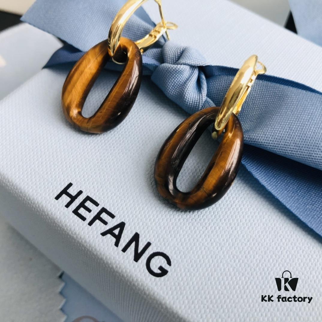 692fe04399f2d84055c8b8a6 HEFANG Jewelry Coffee Bean Earrings