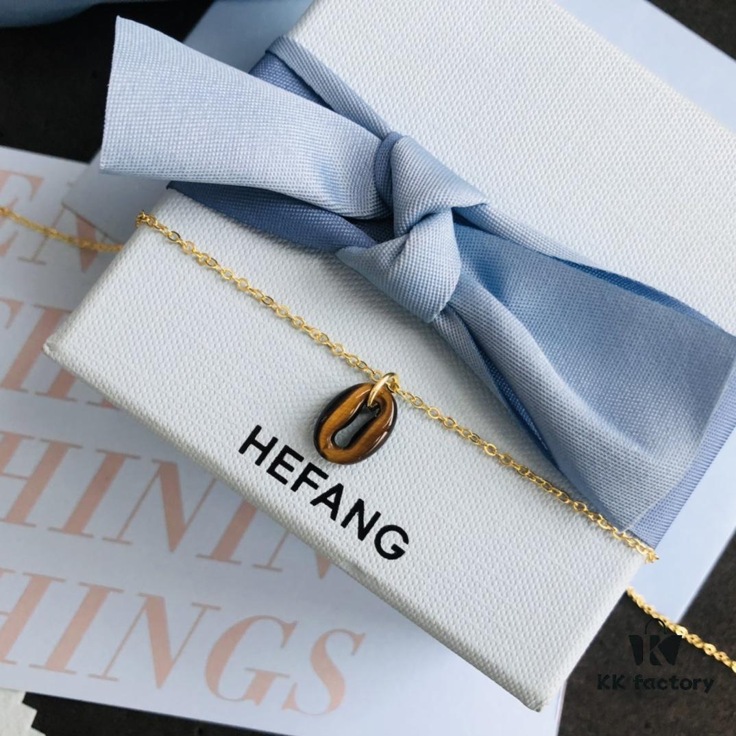 692fe04899f2d84055c8b8ab HEFANG Coffee Bean Necklace