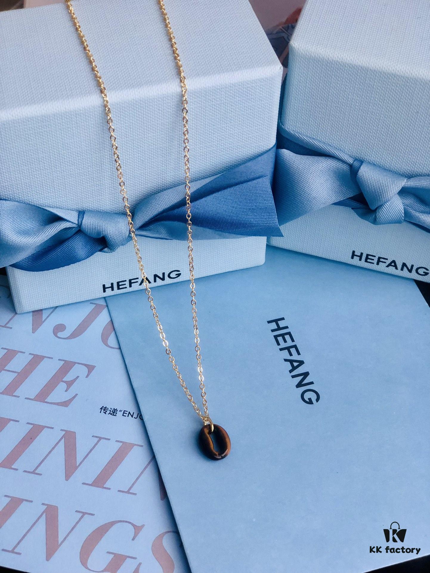 692fe04899f2d84055c8b8ad HEFANG Coffee Bean Necklace