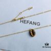 692fe04a99f2d84055c8b8ae HEFANG Coffee Bean Necklace