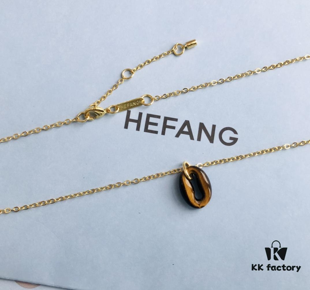 692fe04a99f2d84055c8b8ae HEFANG Coffee Bean Necklace