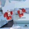 692fe05799f2d84055c8b8bd New Arrival HEFANG Red Iris Sugar Cube Earrings 925 Silver Detachable DIY New Year Earrings Christmas Gift