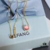 692fe05f99f2d84055c8b8ca HEFANG Lucky Coin Necklace New Year Minimalist Luxury Pendant Chain for Women Christmas Gift