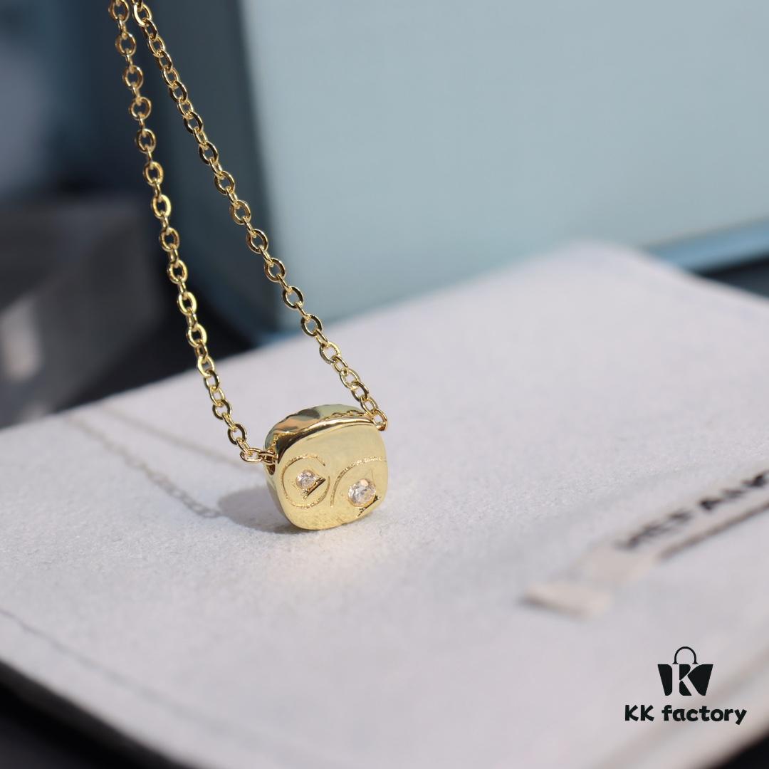 692fe06299f2d84055c8b8cc HEFANG Lucky Coin Necklace New Year Minimalist Luxury Pendant Chain for Women Christmas Gift