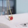 692fe06299f2d84055c8b8cd HEFANG Lucky Coin Necklace New Year Minimalist Luxury Pendant Chain for Women Christmas Gift
