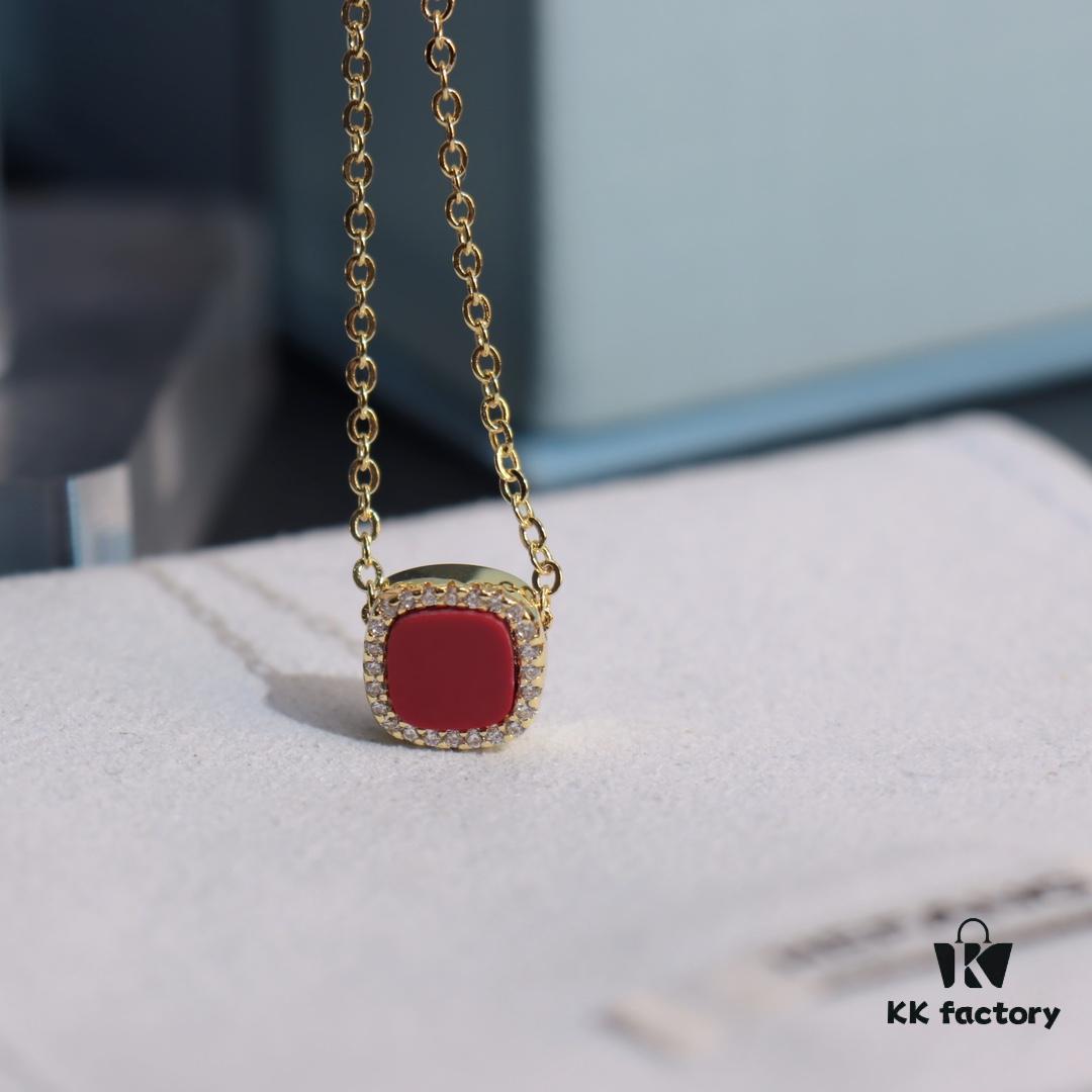 692fe06299f2d84055c8b8ce HEFANG Lucky Coin Necklace New Year Minimalist Luxury Pendant Chain for Women Christmas Gift