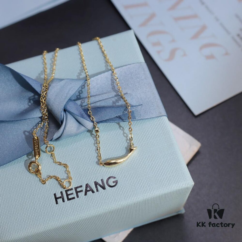 692fe06499f2d84055c8b8d0 HEFANG New Arrival Koi 14K Gold Diamond Minimalist Luxury Pendant Necklace for Women, Christmas Gift