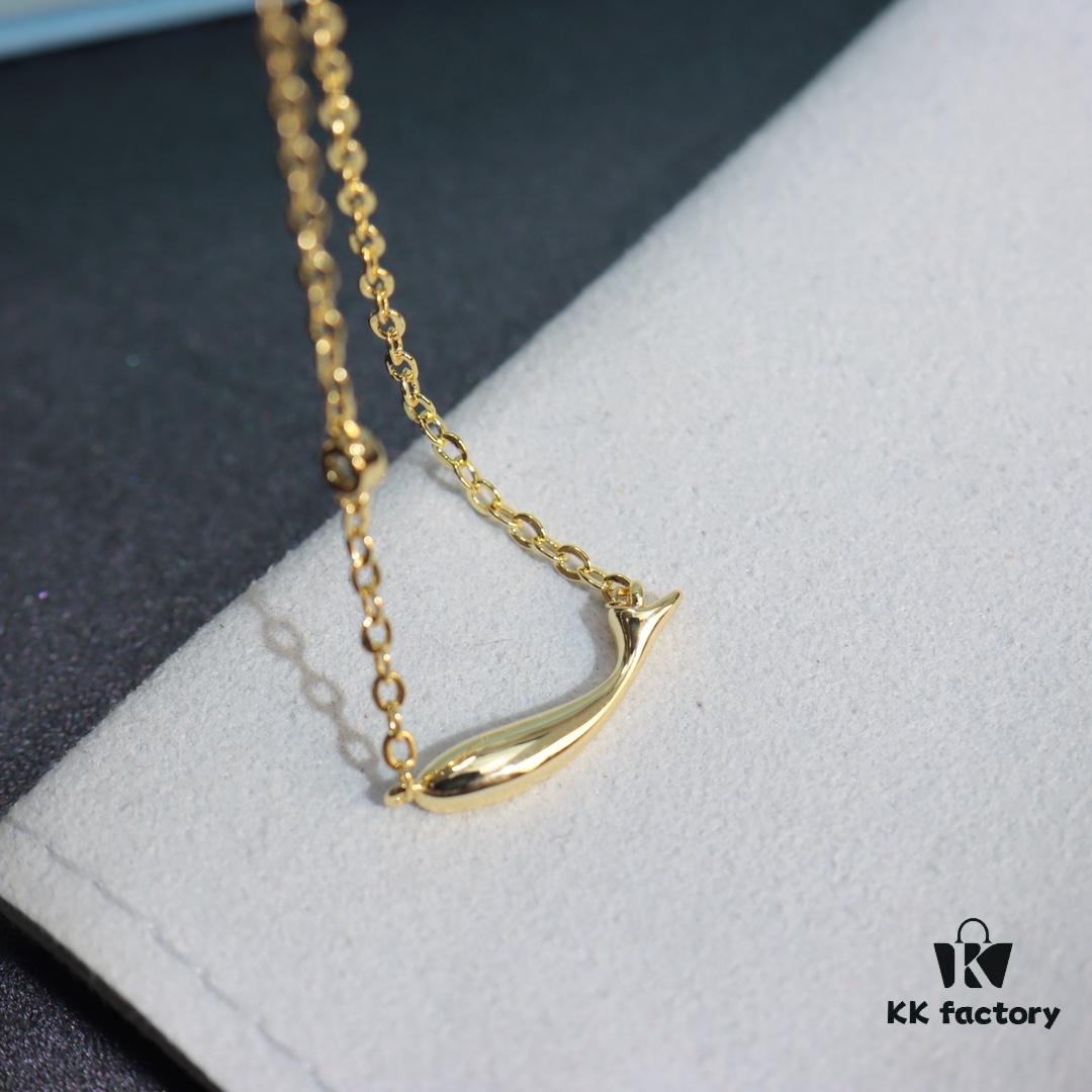 692fe06599f2d84055c8b8d3 HEFANG New Arrival Koi 14K Gold Diamond Minimalist Luxury Pendant Necklace for Women, Christmas Gift