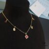 692fe07099f2d84055c8b8e2 HEFANG New Arrival Cute 14K Gold Pendant Necklace with Diamond, Luxury Minimalist DIY Christmas Gift