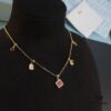 692fe07199f2d84055c8b8e3 HEFANG New Arrival Cute 14K Gold Pendant Necklace with Diamond, Luxury Minimalist DIY Christmas Gift