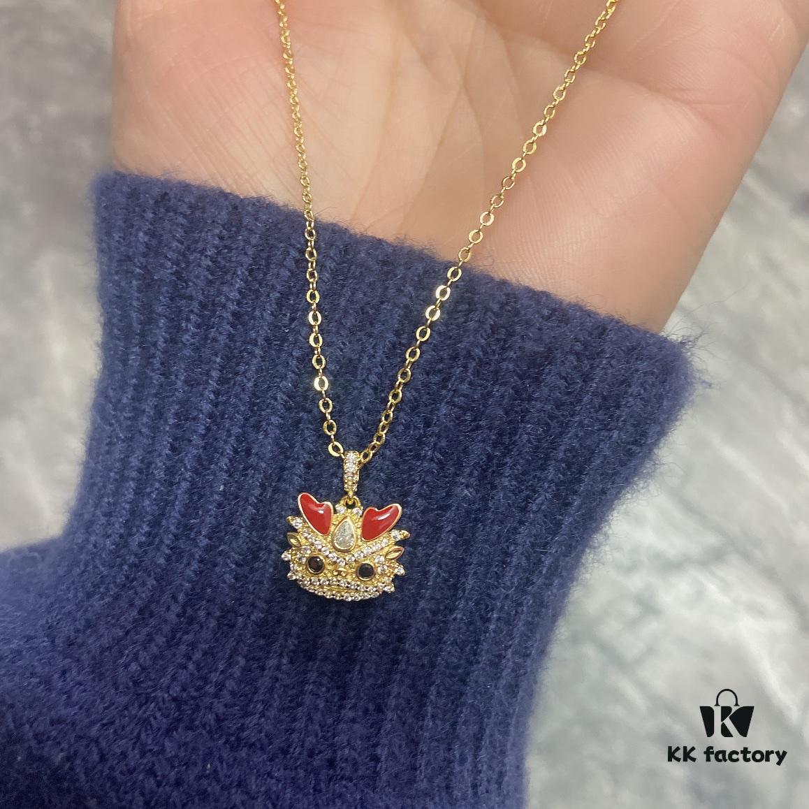 New Arrival Cute Dragon Ear Rings and Necklace