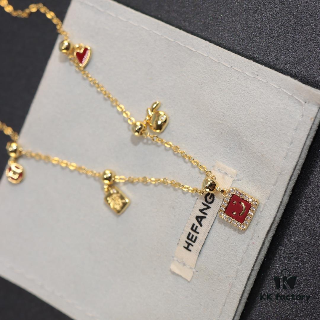 692fe07699f2d84055c8b8e9 HEFANG New Arrival Cute 14K Gold Pendant Necklace with Diamond, Luxury Minimalist DIY Christmas Gift