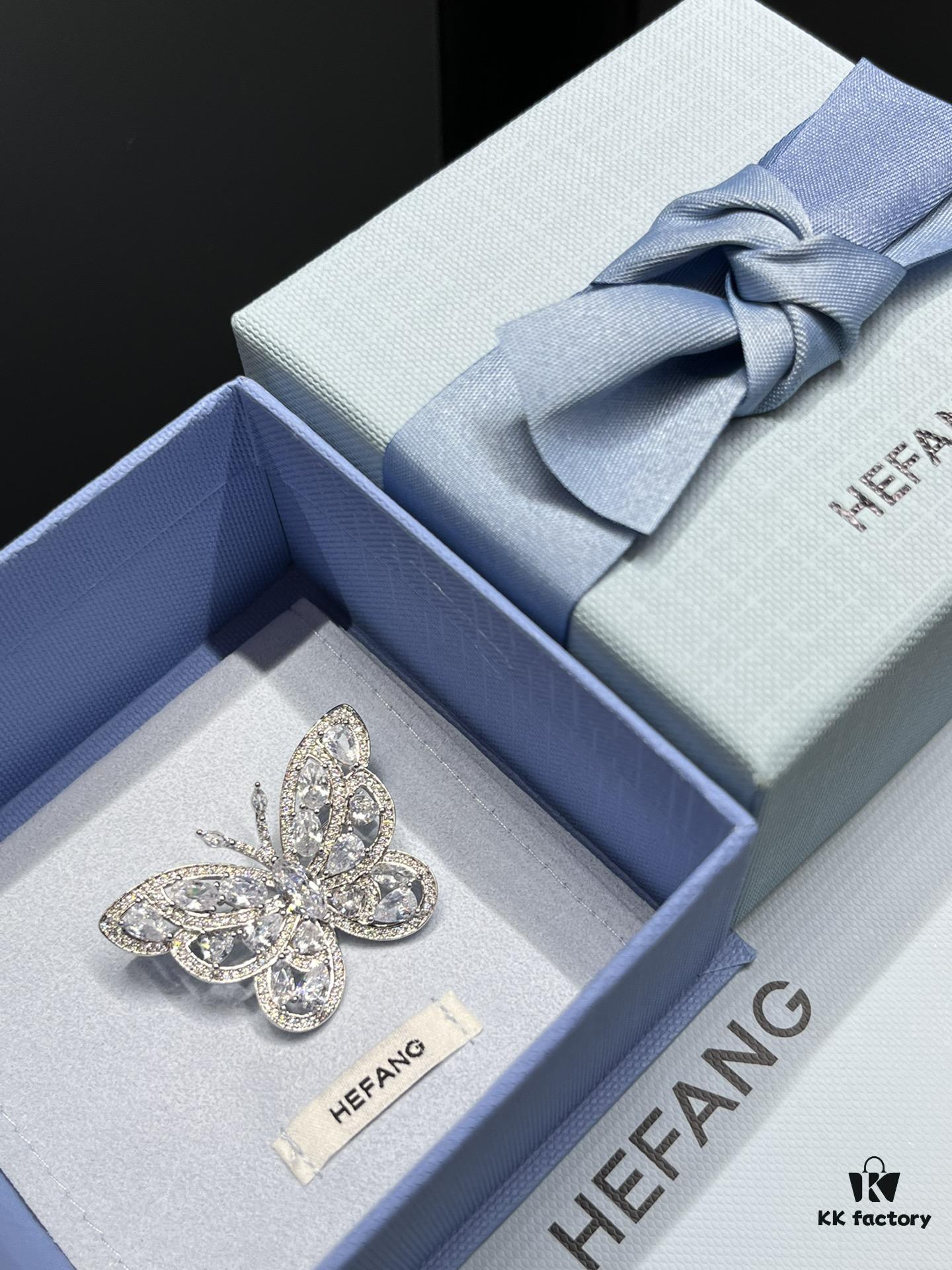 I Guess Your Coat Is Missing a Brooch 🔷【HEFANG】Hefang Brooch, Same Silver Material as Counter
