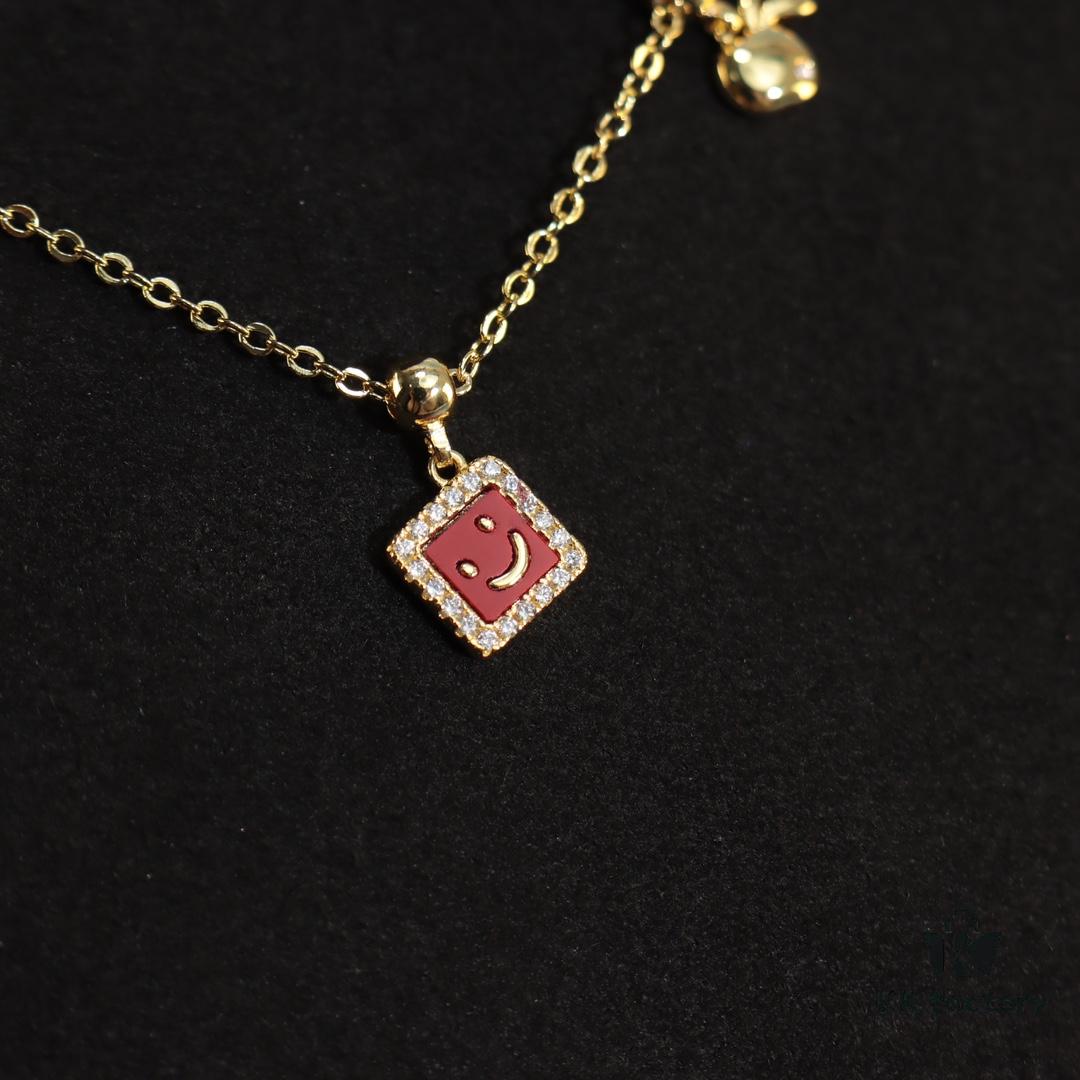 692fe08199f2d84055c8b8f6 HEFANG New Arrival Cute 14K Gold Pendant Necklace with Diamond, Luxury Minimalist DIY Christmas Gift