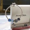 Pandora Ice Blue Bubble Flying Elephant 🐘 New Arrival! Made with Cabinet-Quality Materials, Perfect 1:1 Craftsmanship, Comparable to Authentic Store Quality!