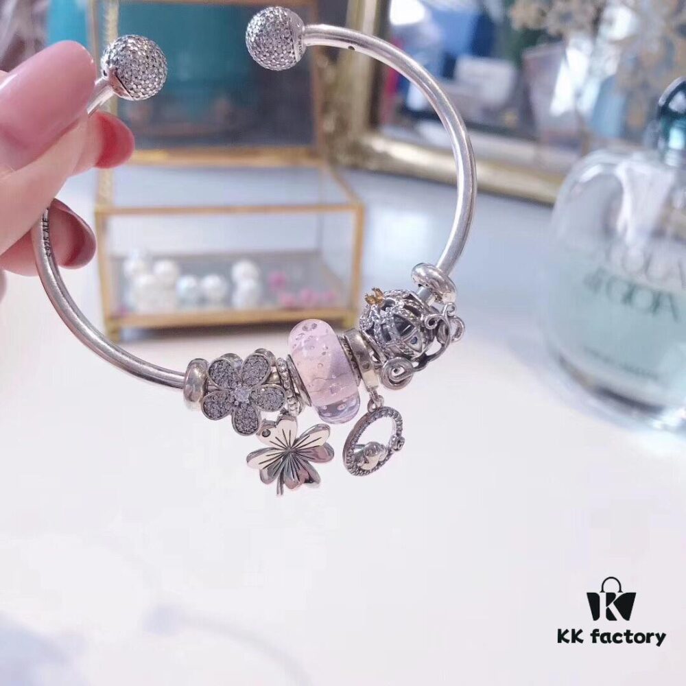 692fe0dd99f2d84055c8b959 Pandora Bubble Pink Flower Blossom 🌺 New Arrival! Made with authentic materials, perfectly crafted to match retail quality!