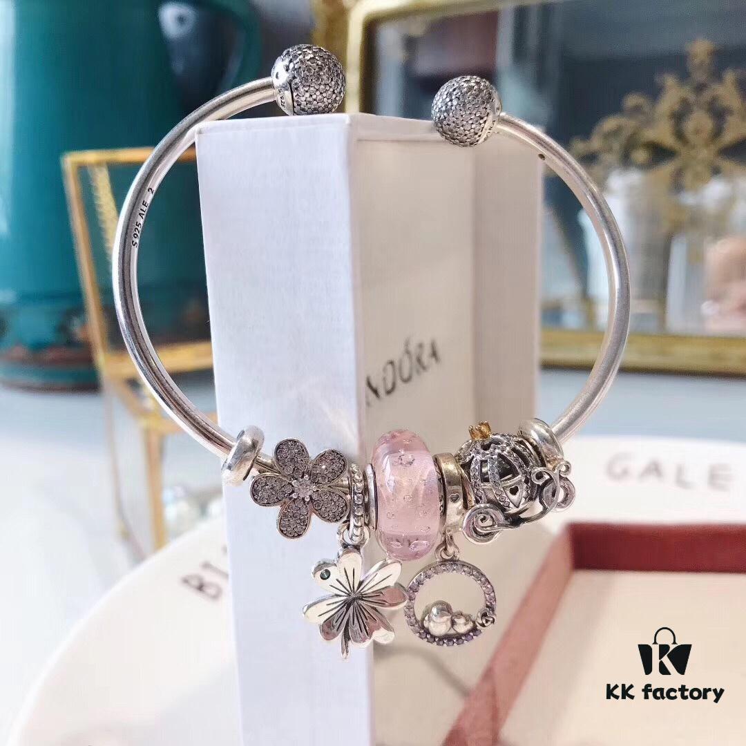 692fe0de99f2d84055c8b95a Pandora Bubble Pink Flower Blossom 🌺 New Arrival! Made with authentic materials, perfectly crafted to match retail quality!