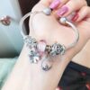 692fe0de99f2d84055c8b95c Pandora Bubble Pink Flower Blossom 🌺 New Arrival! Made with authentic materials, perfectly crafted to match retail quality!