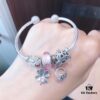 692fe0e099f2d84055c8b95d Pandora Bubble Pink Flower Blossom 🌺 New Arrival! Made with authentic materials, perfectly crafted to match retail quality!